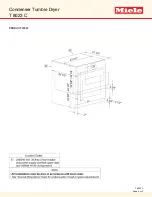 Предварительный просмотр 3 страницы Miele T 8023 C Manual