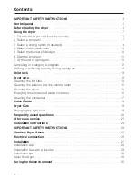 Preview for 2 page of Miele T 8023 C Operating And Installation Manual