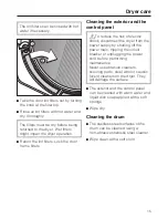 Preview for 15 page of Miele T 8023 C Operating And Installation Manual