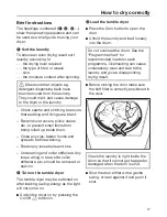 Preview for 17 page of Miele T 8164 WP Operating Instructions Manual