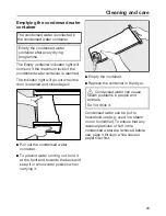 Preview for 23 page of Miele T 8164 WP Operating Instructions Manual