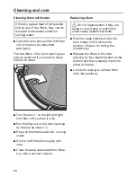 Preview for 26 page of Miele T 8164 WP Operating Instructions Manual