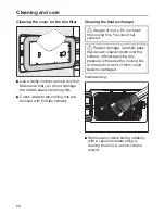 Preview for 28 page of Miele T 8164 WP Operating Instructions Manual