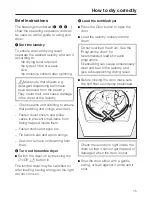 Preview for 15 page of Miele t 8302 Operating Instructions Manual