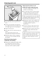 Preview for 26 page of Miele T 8402 C Operating Instructions Manual