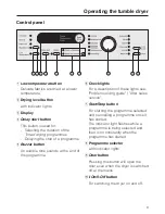 Предварительный просмотр 9 страницы Miele T 8422 C Operating Instructions Manual