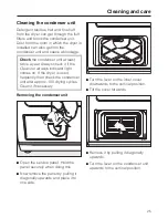 Предварительный просмотр 25 страницы Miele T 8422 C Operating Instructions Manual