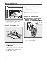 Предварительный просмотр 26 страницы Miele T 8422 C Operating Instructions Manual