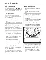 Preview for 12 page of Miele T 8428 C Operating Instructions Manual