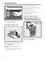 Preview for 26 page of Miele T 8428 C Operating Instructions Manual