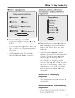 Preview for 13 page of Miele T 8432 C Operating Instructions Manual