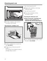 Preview for 26 page of Miele T 8432 C Operating Instructions Manual