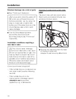 Preview for 40 page of Miele T 8432 C Operating Instructions Manual