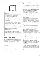 Preview for 5 page of Miele T 8433 C Operating Instructions Manual