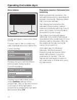 Preview for 12 page of Miele T 8622 C Operating Instructions Manual