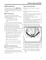 Preview for 15 page of Miele T 8622 C Operating Instructions Manual