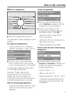 Preview for 17 page of Miele T 8626 WP Operating Instructions Manual