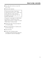 Preview for 19 page of Miele T 8626 WP Operating Instructions Manual