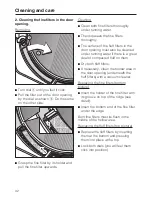 Preview for 32 page of Miele T 8626 WP Operating Instructions Manual