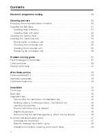 Preview for 4 page of Miele T 8685 C Operating Instructions Manual