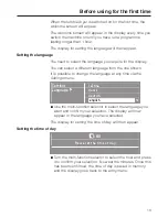 Preview for 13 page of Miele T 8685 C Operating Instructions Manual