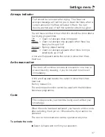 Preview for 57 page of Miele T 8685 C Operating Instructions Manual