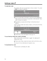 Preview for 58 page of Miele T 8685 C Operating Instructions Manual