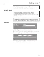 Preview for 61 page of Miele T 8685 C Operating Instructions Manual