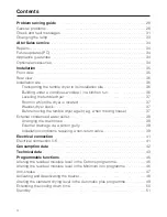 Preview for 4 page of Miele T 8812 C Operating Instructions Manual