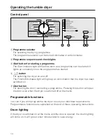 Preview for 14 page of Miele T 8812 C Operating Instructions Manual