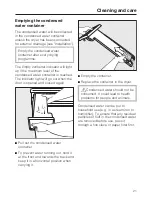 Preview for 21 page of Miele T 8812 C Operating Instructions Manual