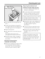 Preview for 27 page of Miele T 8812 C Operating Instructions Manual