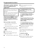 Preview for 46 page of Miele T 8812 C Operating Instructions Manual