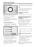 Preview for 18 page of Miele T 8822 C Operating Instructions Manual