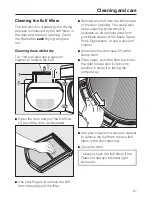 Preview for 27 page of Miele T 8822 C Operating Instructions Manual