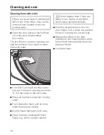 Preview for 28 page of Miele T 8822 C Operating Instructions Manual