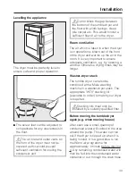 Preview for 43 page of Miele T 8822 C Operating Instructions Manual