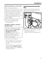 Preview for 45 page of Miele T 8822 C Operating Instructions Manual