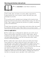 Preview for 6 page of Miele T 8823 C Operating Instructions Manual