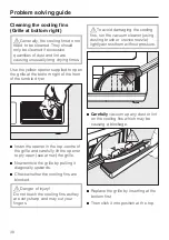 Preview for 38 page of Miele T 8861 WP Edition 111 Operating Instructions Manual