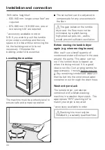 Preview for 44 page of Miele T 8861 WP Edition 111 Operating Instructions Manual