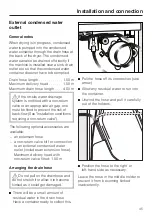 Preview for 45 page of Miele T 8861 WP Edition 111 Operating Instructions Manual