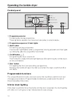 Preview for 10 page of Miele T 8903 C Operating Instructions Manual