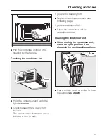 Preview for 21 page of Miele T 8903 C Operating Instructions Manual