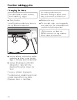 Preview for 28 page of Miele T 8903 C Operating Instructions Manual