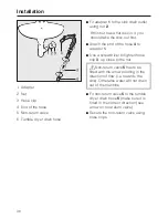 Preview for 36 page of Miele T 8903 C Operating Instructions Manual