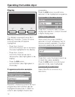 Preview for 16 page of Miele T 8929 WP Operating Instructions Manual