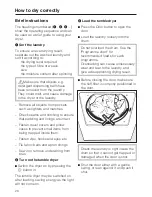 Preview for 20 page of Miele T 8929 WP Operating Instructions Manual