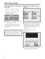 Preview for 22 page of Miele T 8929 WP Operating Instructions Manual