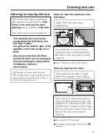 Preview for 33 page of Miele T 8929 WP Operating Instructions Manual